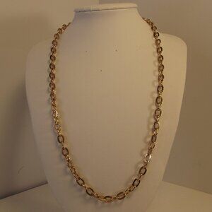 Charm It! Gold Tone Chain Necklace ready for charms